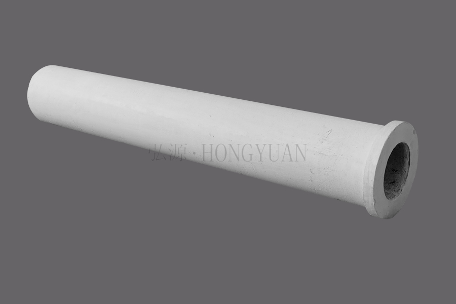 SiC Riser Tube/NSiC Ceramic Stalk Tube/Super abrasion resistance